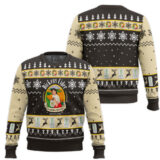 Hooktab Dickens Cider Ugly Christmas Sweater