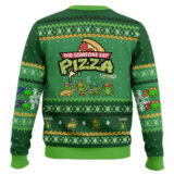 Hooktab Did Someone Say Pizza Teenage Mutant Ninja Turtles Ugly Christmas Sweater