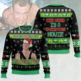 Hooktab Die Hard Is A Christmas Movie Die Hard Ugly Christmas Sweater