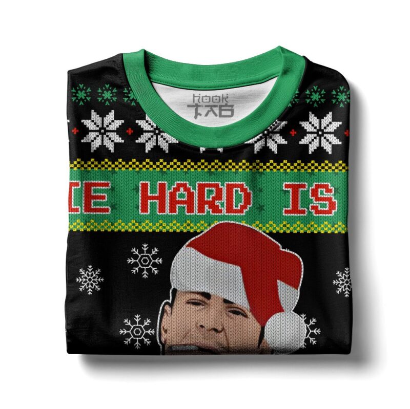 Hooktab Die Hard Is A Christmas Movie Die Hard Ugly Christmas Sweater Hooktab Die Hard Is A Christmas Movie Die Hard Ugly Christmas Sweater