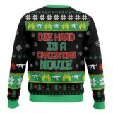 Hooktab Die Hard Is A Christmas Movie Die Hard Ugly Christmas Sweater