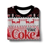 Hooktab Diet Coke Ugly Christmas Sweater