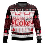 Hooktab Diet Coke Ugly Christmas Sweater
