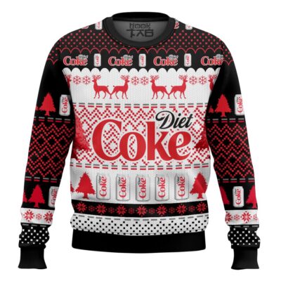 Hooktab Diet Coke Ugly Christmas Sweater