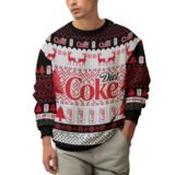 Hooktab Diet Coke Ugly Christmas Sweater