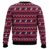 Hooktab Dinosaur Santa Ugly Christmas Sweater