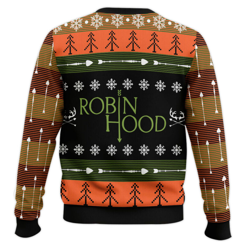 Hooktab Disney Robin Hood Ugly Christmas Sweater Hooktab Disney Robin Hood Ugly Christmas Sweater