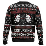 Hooktab Disturbing Star Wars - Custom Name Ugly Christmas Sweater