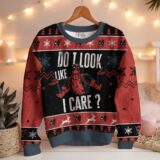 Hooktab Do I Look Like I Care Deadpool Ugly Christmas Sweater