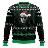 Hooktab Does Christmas Even Exist Matrix Ugly Christmas Sweater
