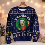 Hooktab D’oh Ho Ho The Simpsons Ugly Christmas Sweater