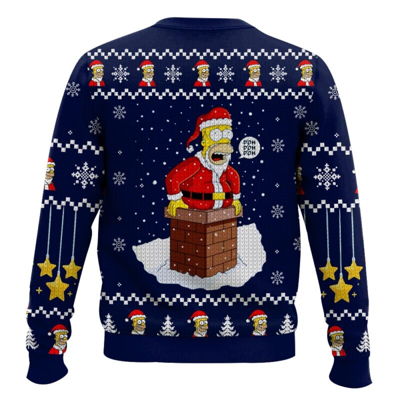 Hooktab D’oh Ho Ho The Simpsons Ugly Christmas Sweater Hooktab D’oh Ho Ho The Simpsons Ugly Christmas Sweater