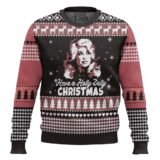 Hooktab Dolly Parton Holly Dolly Christmas Ugly Christmas Sweater
