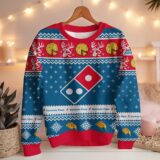 Hooktab Domino's Pizza Ugly Christmas Sweater