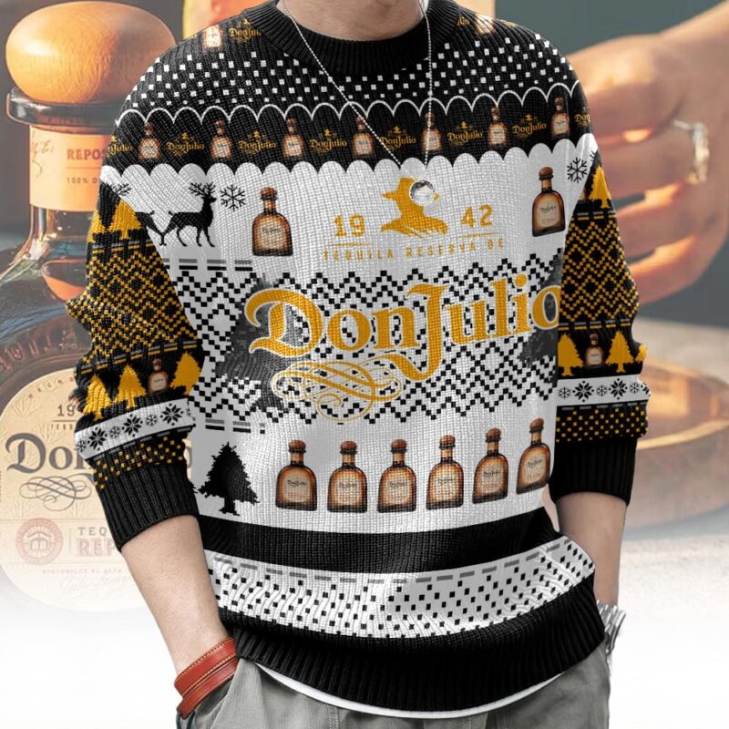 Hooktab Don Julio Ugly Christmas Sweater Hooktab Don Julio Ugly Christmas Sweater