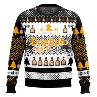 Hooktab Don Julio Ugly Christmas Sweater