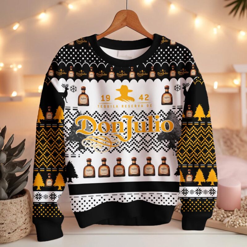 Hooktab Don Julio Ugly Christmas Sweater Hooktab Don Julio Ugly Christmas Sweater