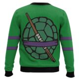 Hooktab Don Outfit Teenage Mutant Ninja Turtles Ugly Christmas Sweater