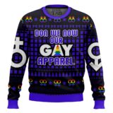 Hooktab Don We Now Our Gay Apparel LGBT Ugly Christmas Sweater
