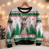 Hooktab Donkey The Shrek Ugly Christmas Sweater