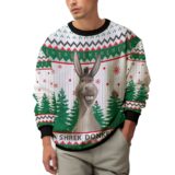 Hooktab Donkey The Shrek Ugly Christmas Sweater