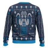 Hooktab Don't Blink Doctor Who Ugly Christmas Sweater
