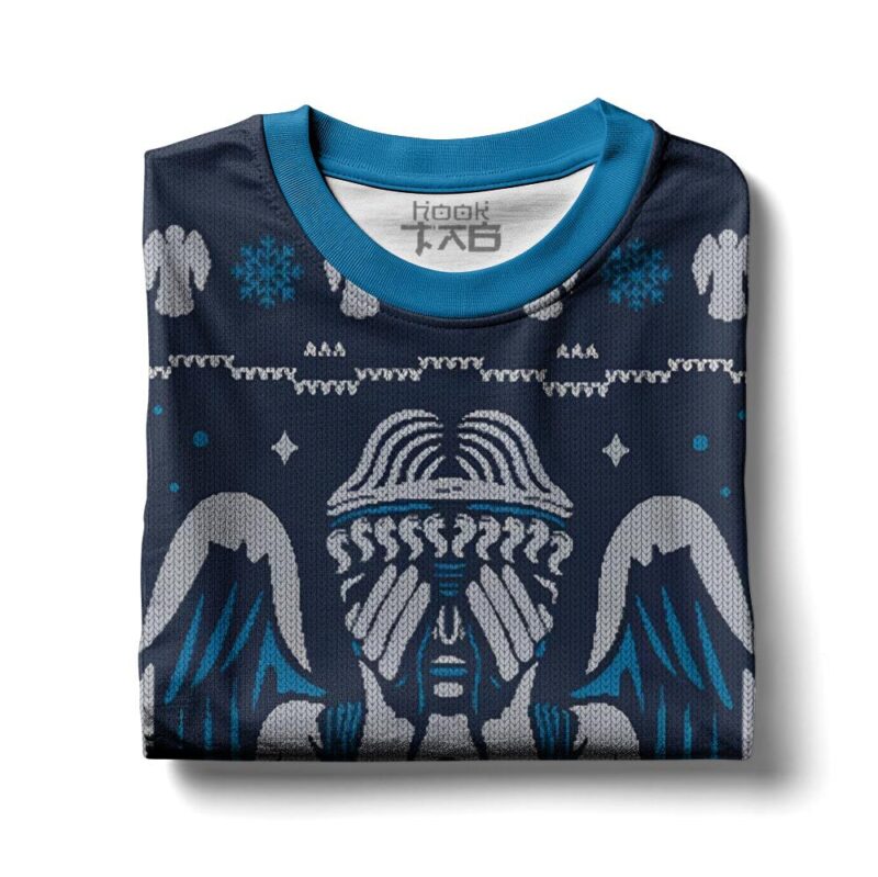 Hooktab Don't Blink Doctor Who Ugly Christmas Sweater Hooktab Don't Blink Doctor Who Ugly Christmas Sweater