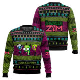 Hooktab Doom Is Coming Invader Zim Ugly Christmas Sweater
