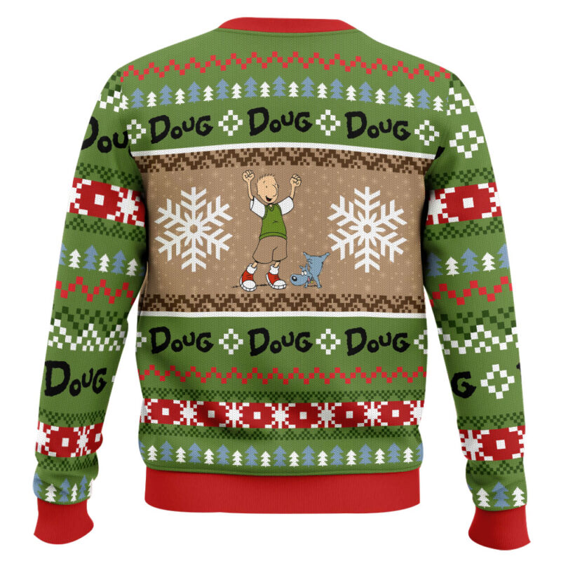 Hooktab Doug Nickelodeon Ugly Christmas Sweater Hooktab Doug Nickelodeon Ugly Christmas Sweater