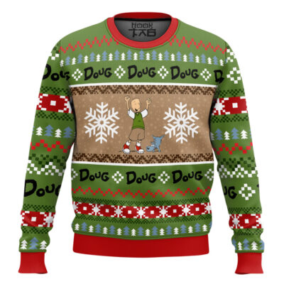 Hooktab Doug Nickelodeon Ugly Christmas Sweater