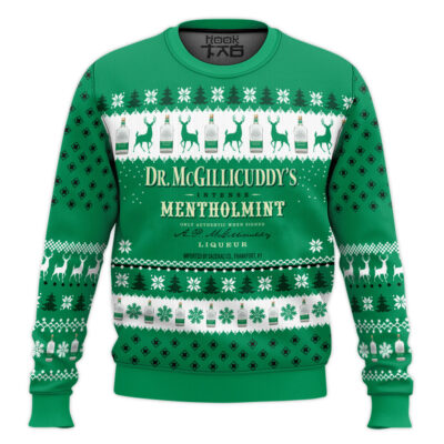 Hooktab Dr. Mcgillicuddy’s Mentholmint Ugly Christmas Sweater