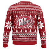 Hooktab Dr Pepper Diet Soda Ugly Christmas Sweater