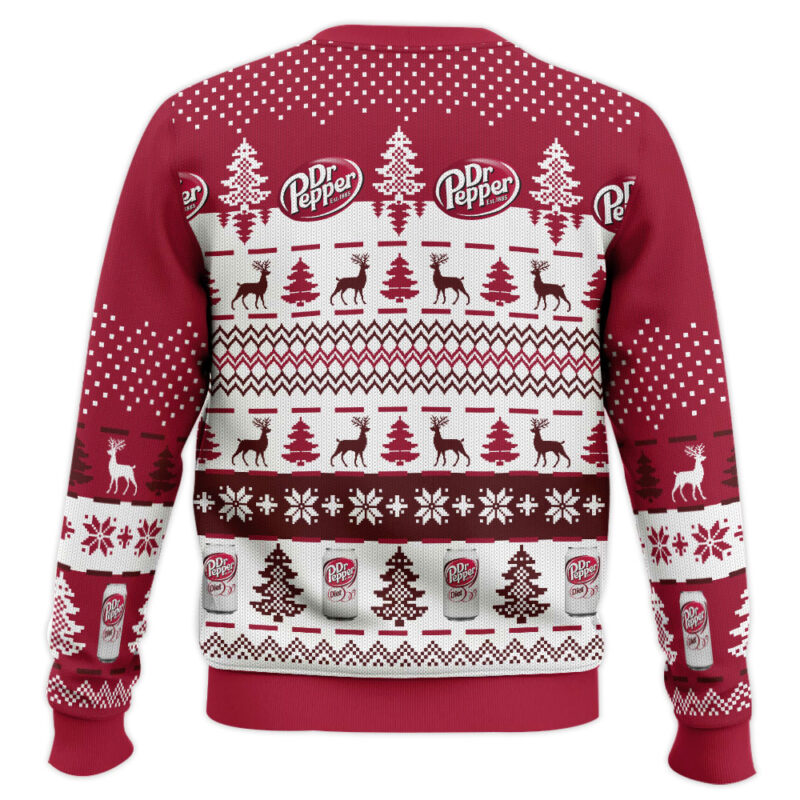 Hooktab Dr Pepper Diet Ugly Christmas Sweater Hooktab Dr Pepper Diet Ugly Christmas Sweater
