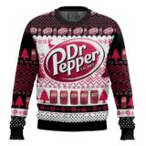Hooktab Dr Pepper Ugly Christmas Sweater