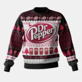Hooktab Dr Pepper Ugly Christmas Sweater