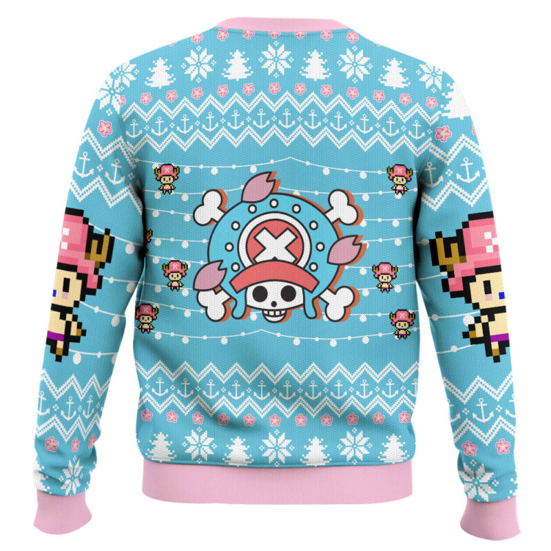Hooktab Dr. Tony Tony Chopper One Piece Ugly Christmas Sweater Hooktab Dr. Tony Tony Chopper One Piece Ugly Christmas Sweater