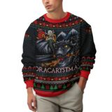 Hooktab Dracarystmas Game Of Thrones Ugly Christmas Sweater