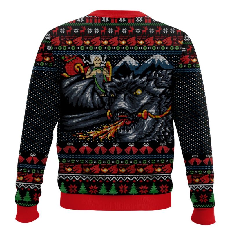 Hooktab Dracarystmas Game Of Thrones Ugly Christmas Sweater Hooktab Dracarystmas Game Of Thrones Ugly Christmas Sweater