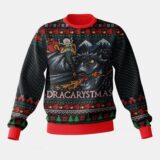 Hooktab Dracarystmas Game Of Thrones Ugly Christmas Sweater