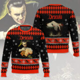 Hooktab Dracula Ugly Christmas Sweater