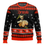 Hooktab Dracula Ugly Christmas Sweater