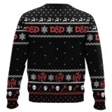 Hooktab Dragon Dice Dungeons & Dragons Ugly Christmas Sweater