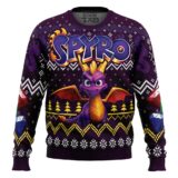 Hooktab Dragon Spyro Ugly Christmas Sweater