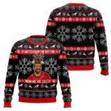 Hooktab Drake Started From The Bottom Now We’re Deer Ugly Christmas Sweater