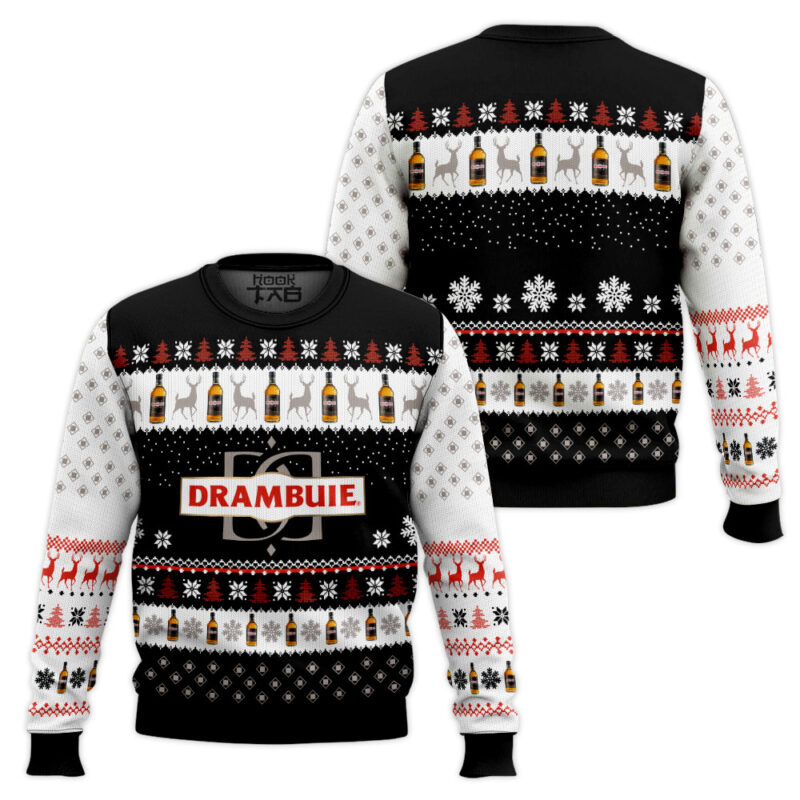 Hooktab Drambuie Ugly Christmas Sweater Hooktab Drambuie Ugly Christmas Sweater