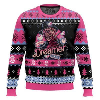 Hooktab Dreamer A Nightmare On Elm Street Ugly Christmas Sweater