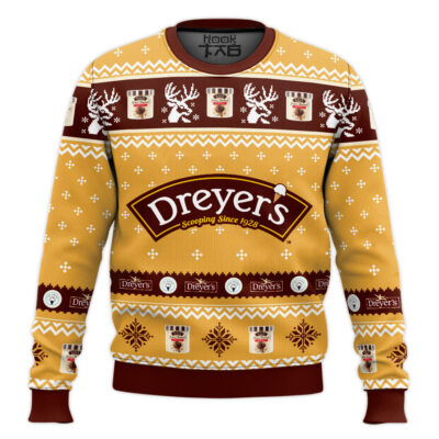 Hooktab Dreyer's Ugly Christmas Sweater