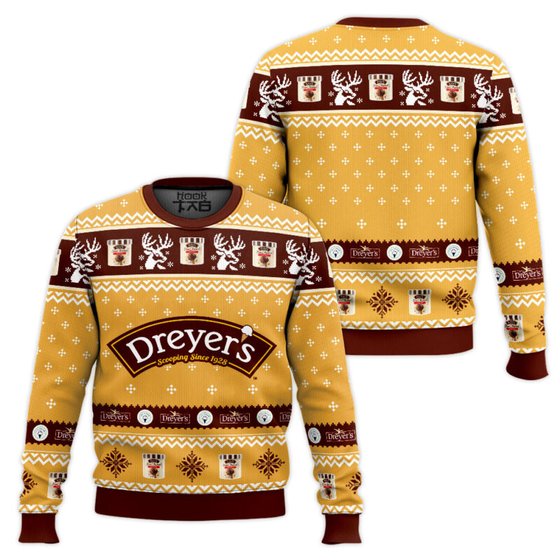 Hooktab Dreyer's Ugly Christmas Sweater Hooktab Dreyer's Ugly Christmas Sweater
