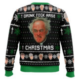 Hooktab Drink Feck Arse Father Ted Ugly Christmas Sweater