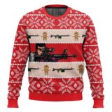 Hooktab Duke Togo Golgo 13 Ugly Christmas Sweater